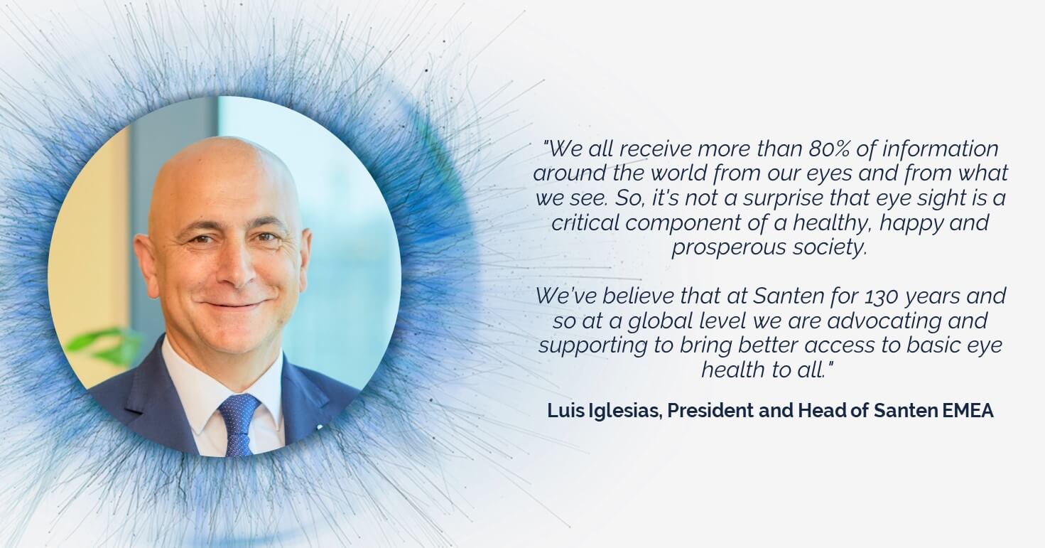 Luis Iglesias, President and Head of Santen EMEA