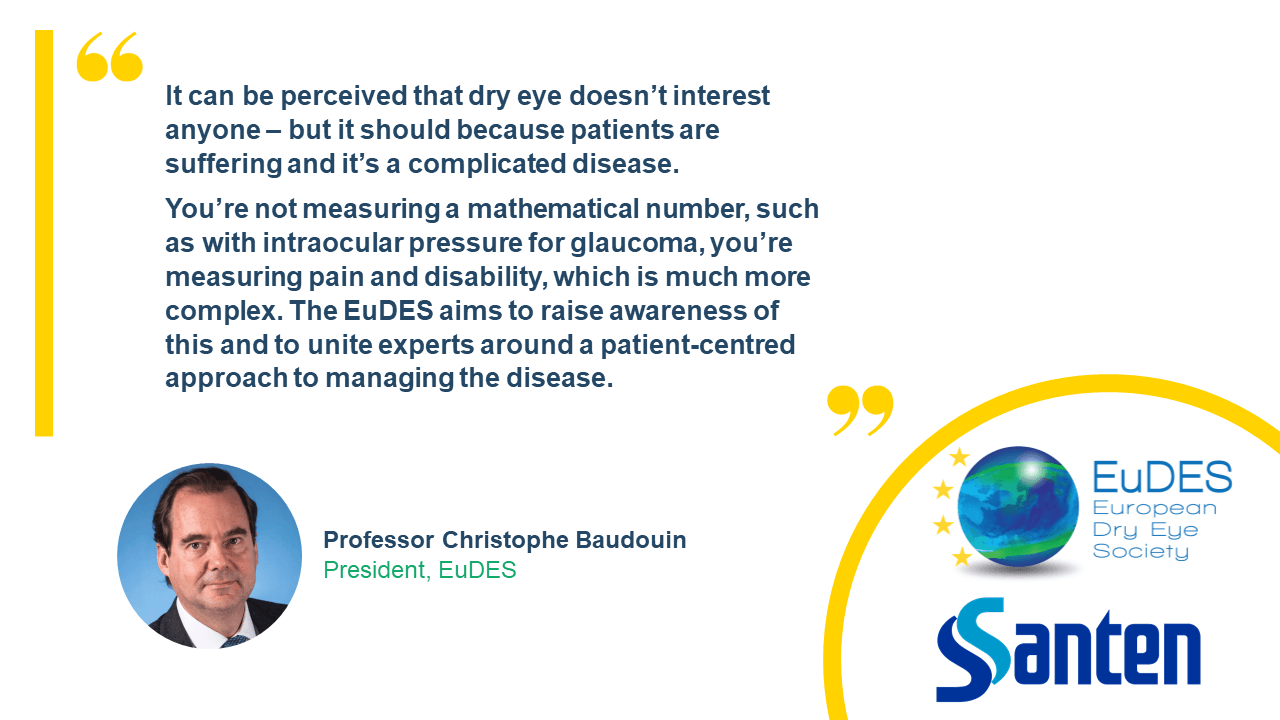 Uniting European experts in dry eye disease