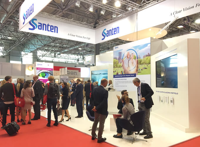 ESCRS Santen booth